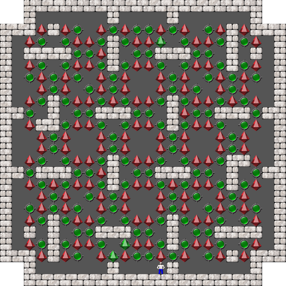 Sokoban Sasquatch 05 Arranged level 56
